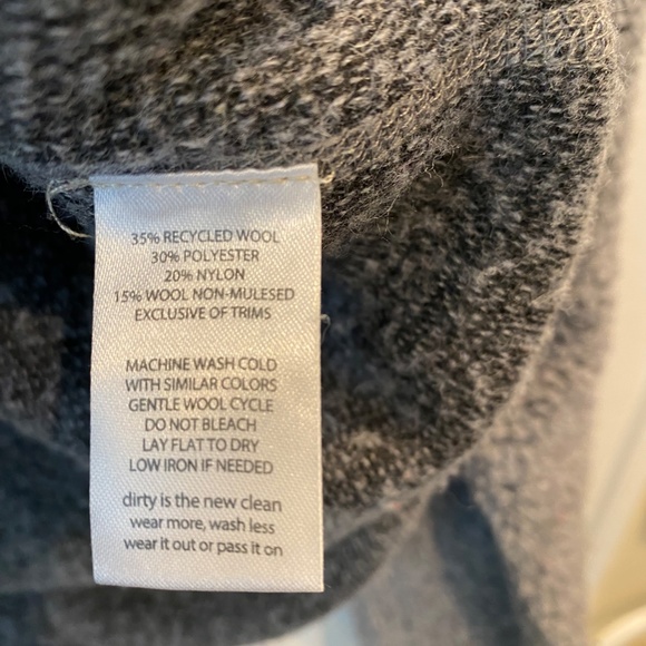 Toad&Co wool fleece "sespe zip pullover, EUC - Picture 3 of 6